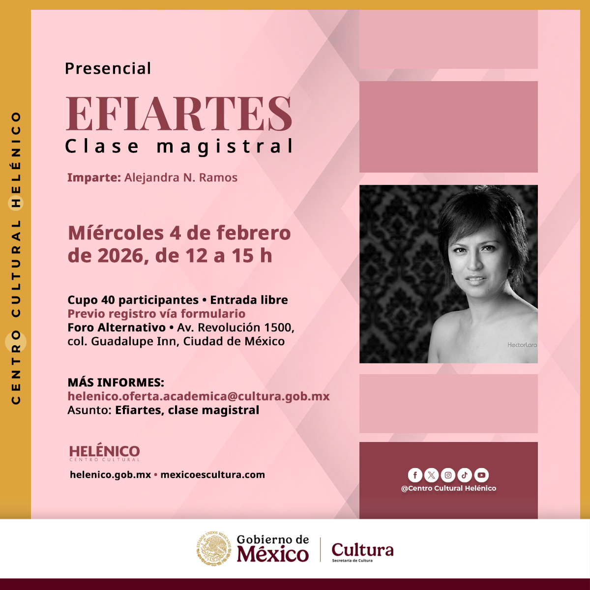 Imagen muestra de EFIARTES 2026