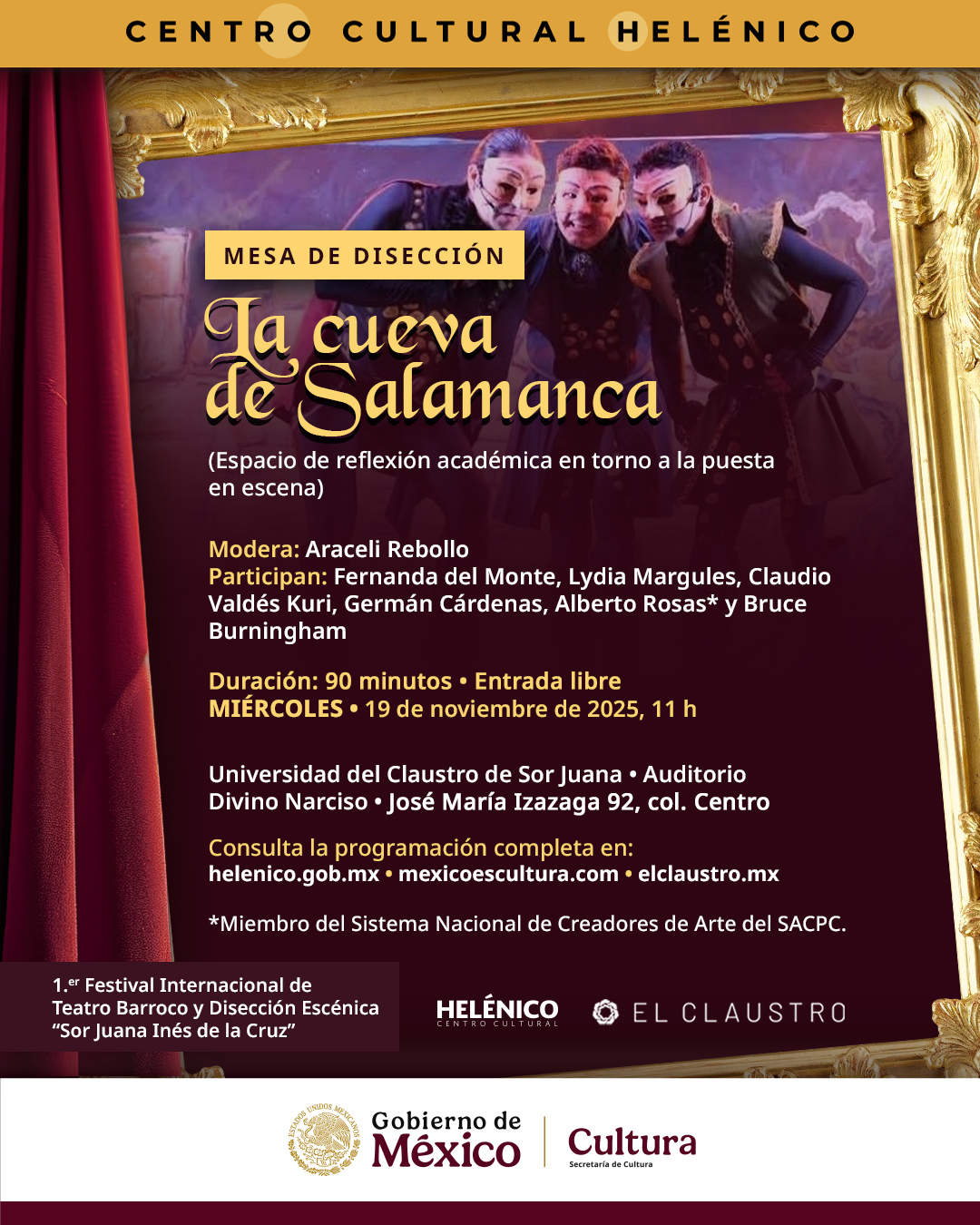 Imagen muestra de MESAS DE DISECCIÓN LA CUEVA DE SALAMANCA