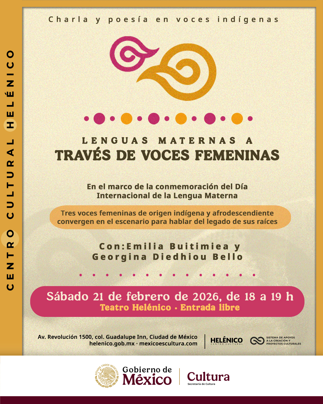Imagen muestra de  Lenguas maternas a través de voces femeninas