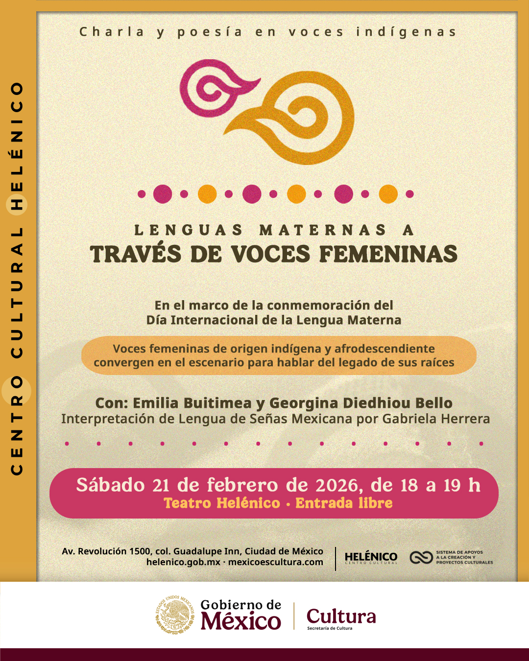 Imagen muestra de  Lenguas maternas a través de voces femeninas