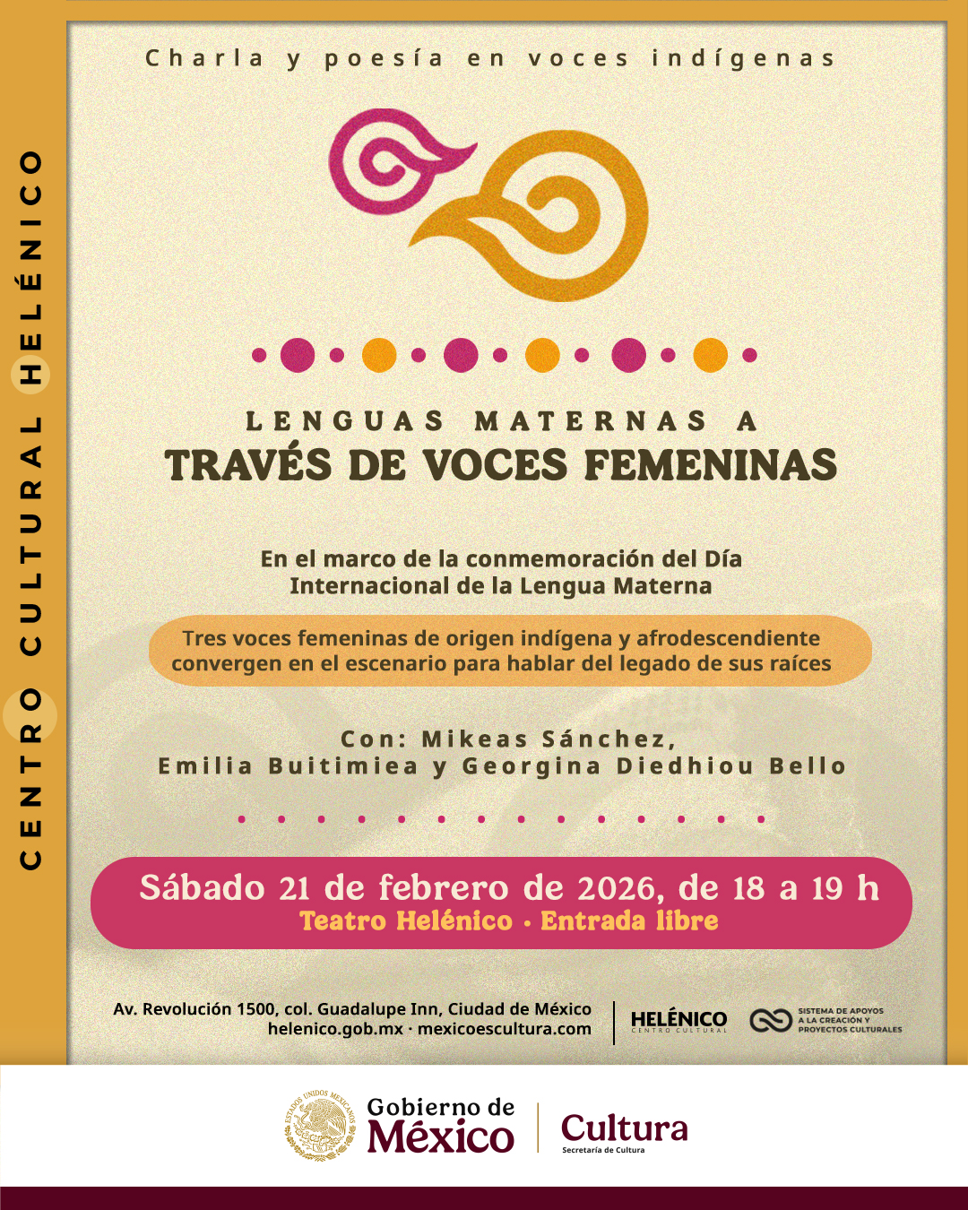 Imagen muestra de  Lenguas maternas a través de voces femeninas