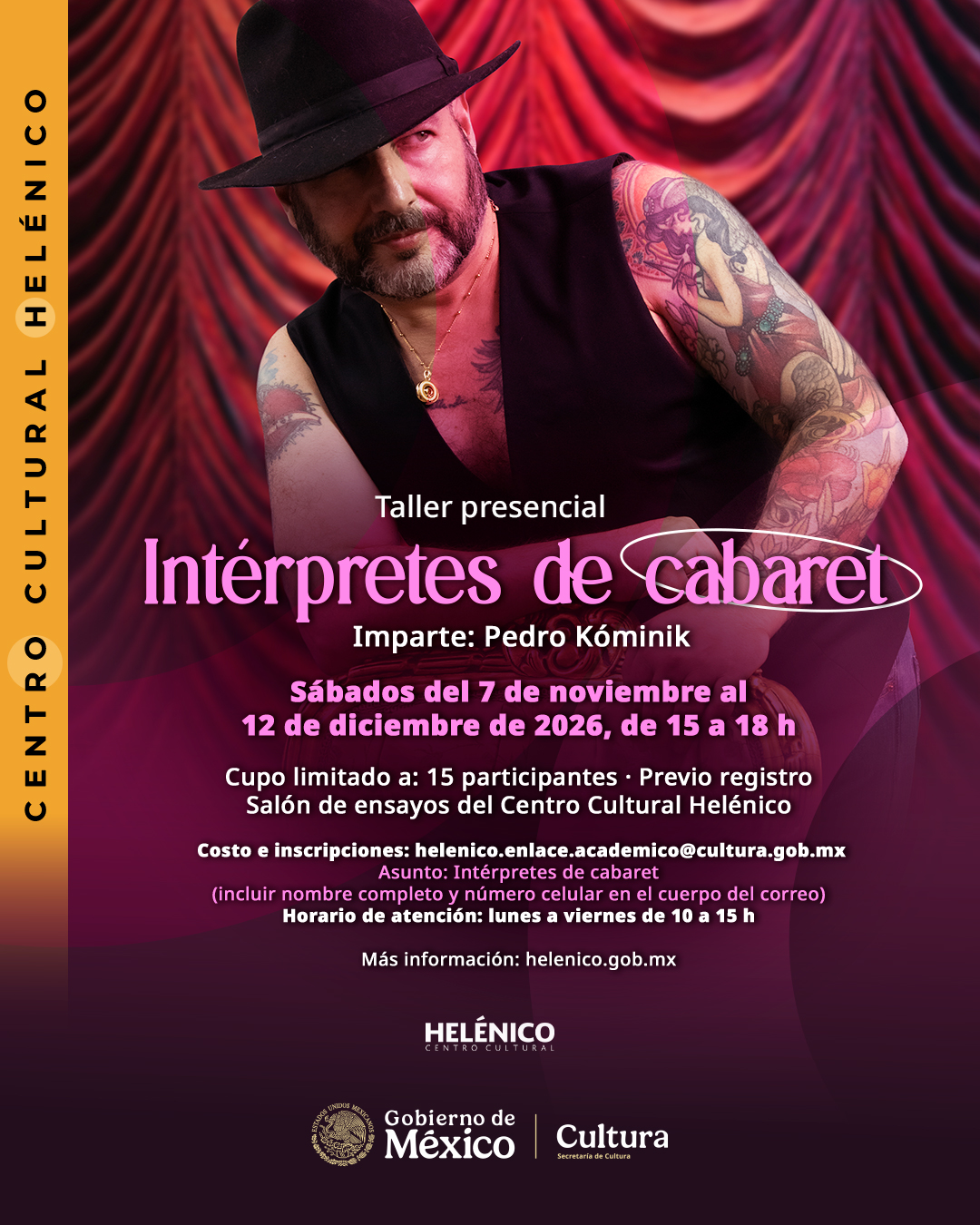 Imagen muestra de Intérpretes de cabaret 2026
