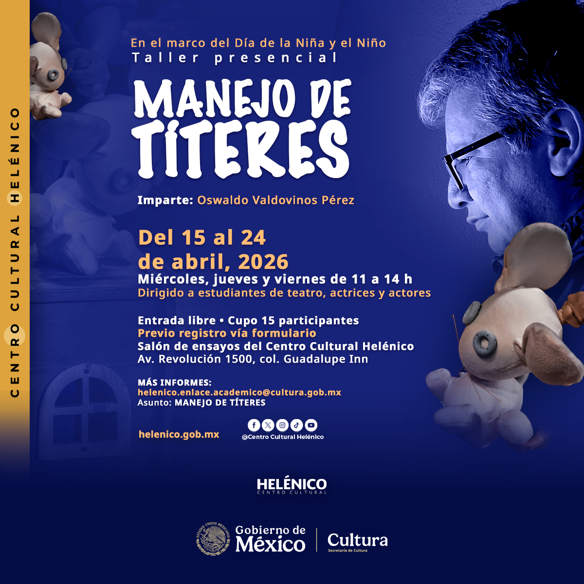 Imagen muestra de Manejo de títeres